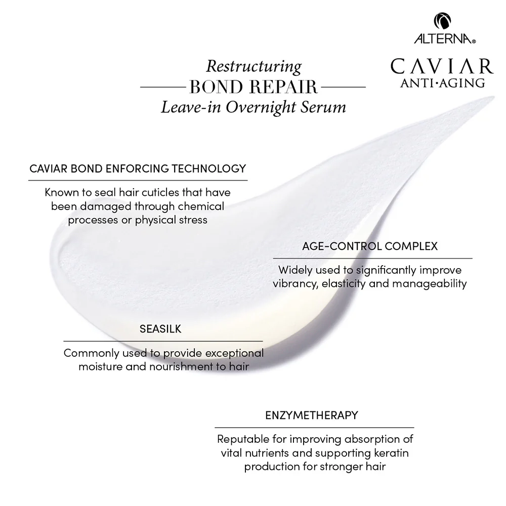Caviar Restructuring Bond Repair Overnight Serum - 100ml - Image 3