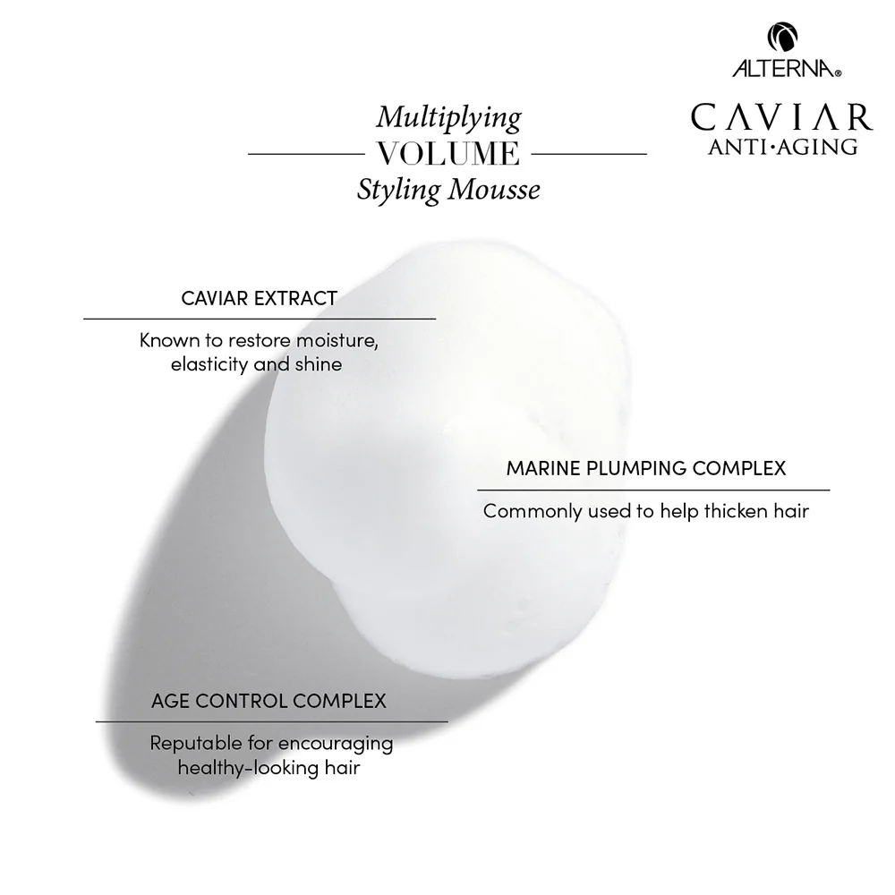 Caviar Multiplying Volume Styling Mousse - 232g - Image 2