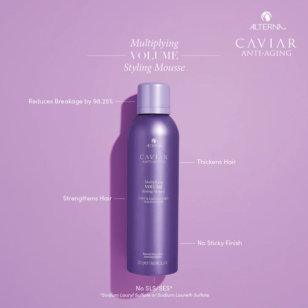 Caviar Multiplying Volume Styling Mousse - 232g - Image 3