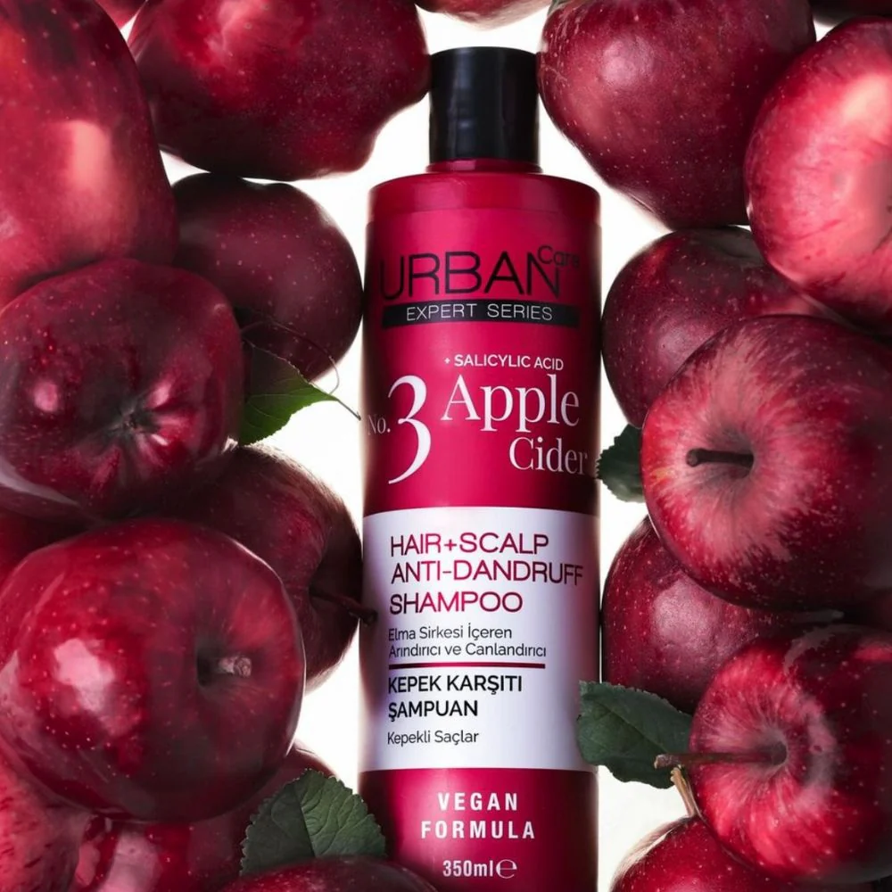 Apple Cider Anti Dandruff Shampoo - 350ml - Image 2