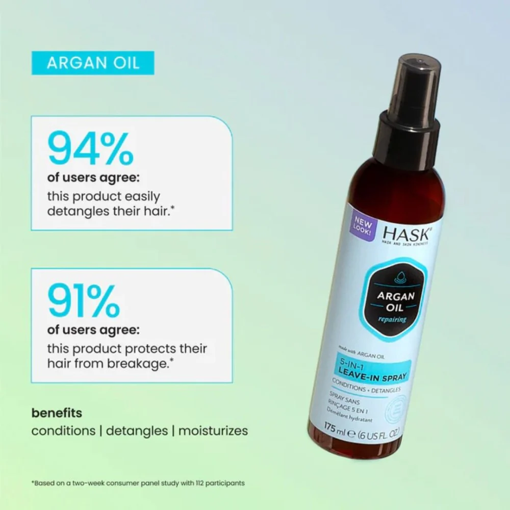Argan Oil Repairing 5 in 1 Leave-In Spray - 175 ml - Image 3