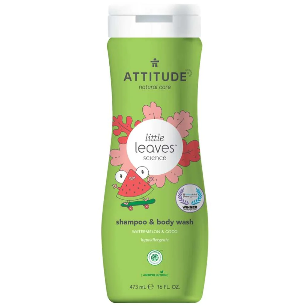 Little Leaves 2in1 Watermelon Cocos Shampoo  - 475ml