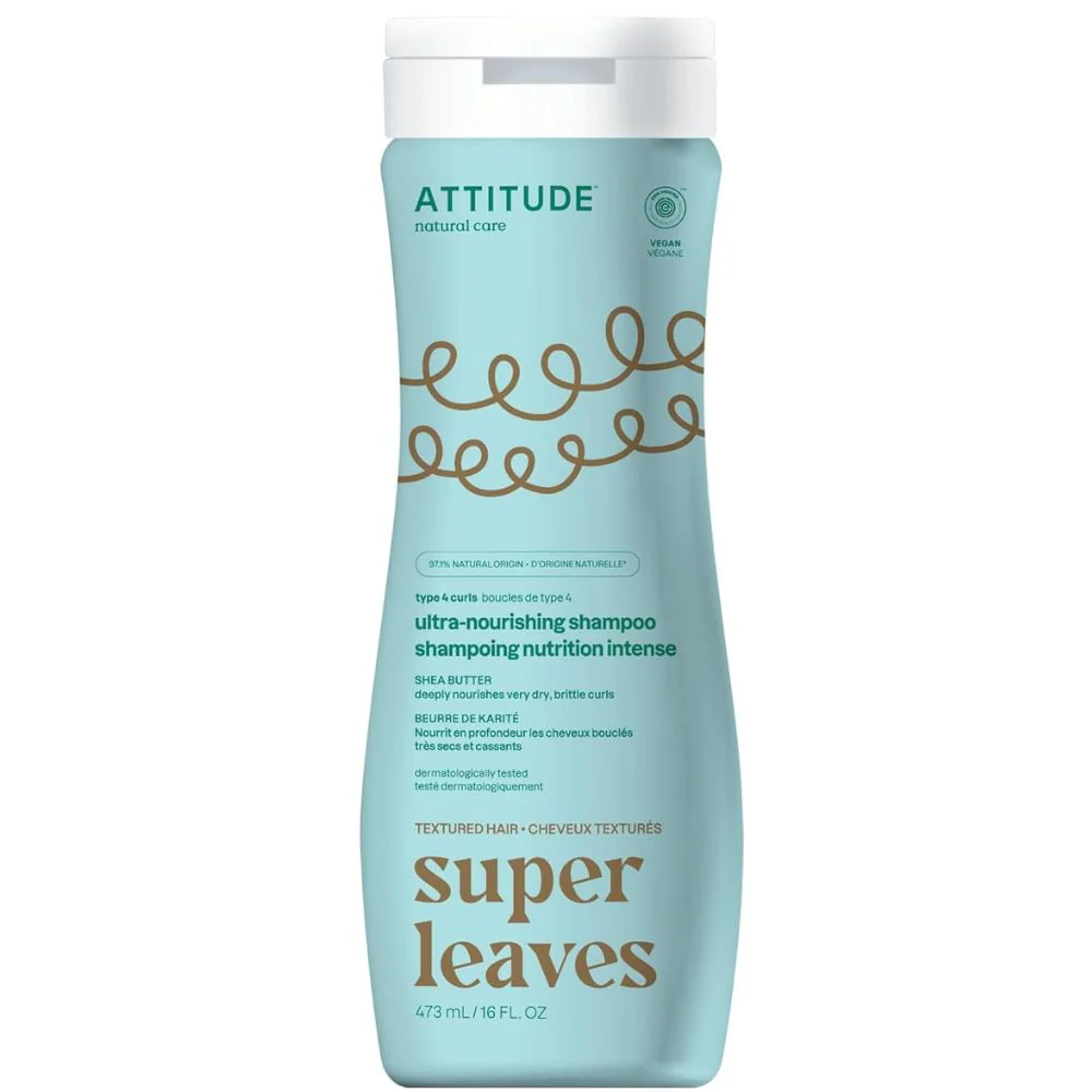 Super Leaves Shampoo Curl Ultra-Nourishing Type 4 - 473ml