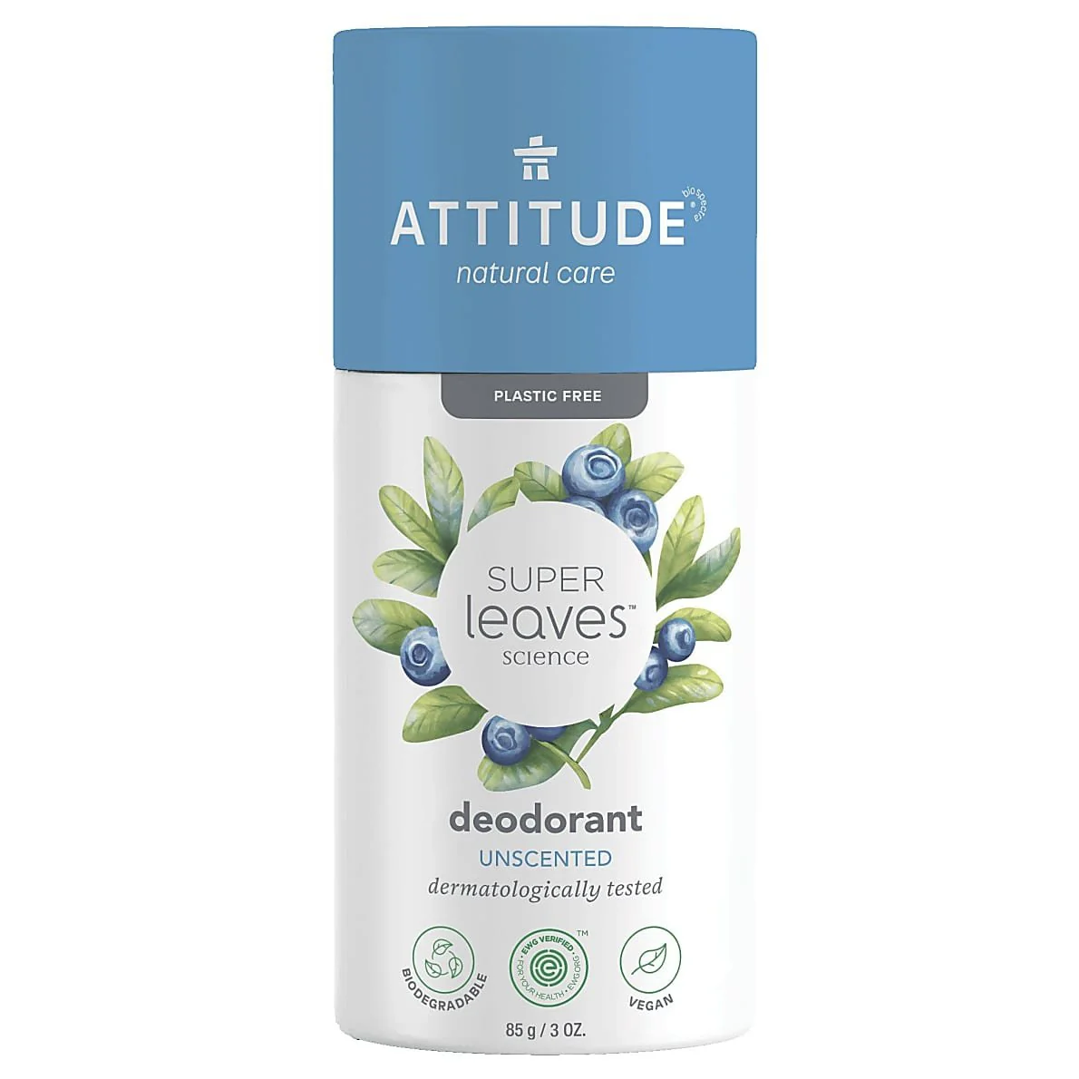 Super Leaves Natural Deodorant Unscented - 85g