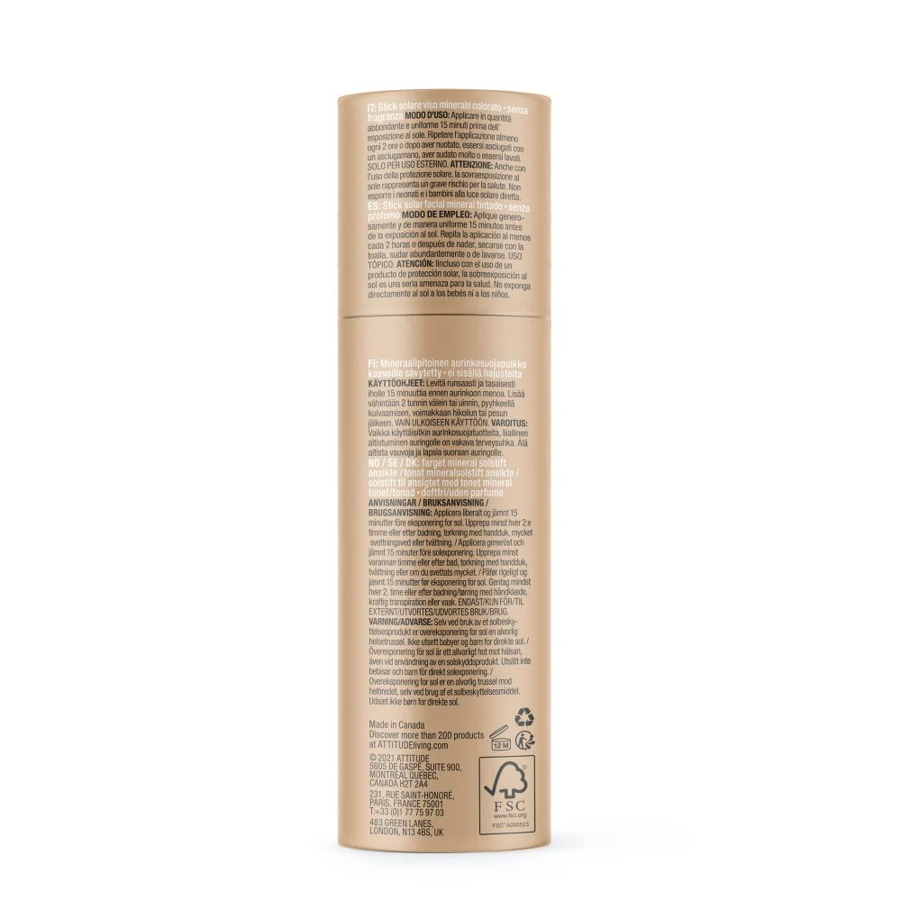 Sunly Tinted Face Stick Mineral Sunscreen SPF30 - 20gr. - Image 6