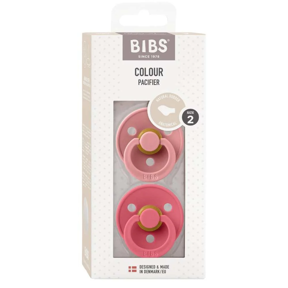 Colour 2 Pack - Pink/Coral - Anatomisch Spenen - Image 3