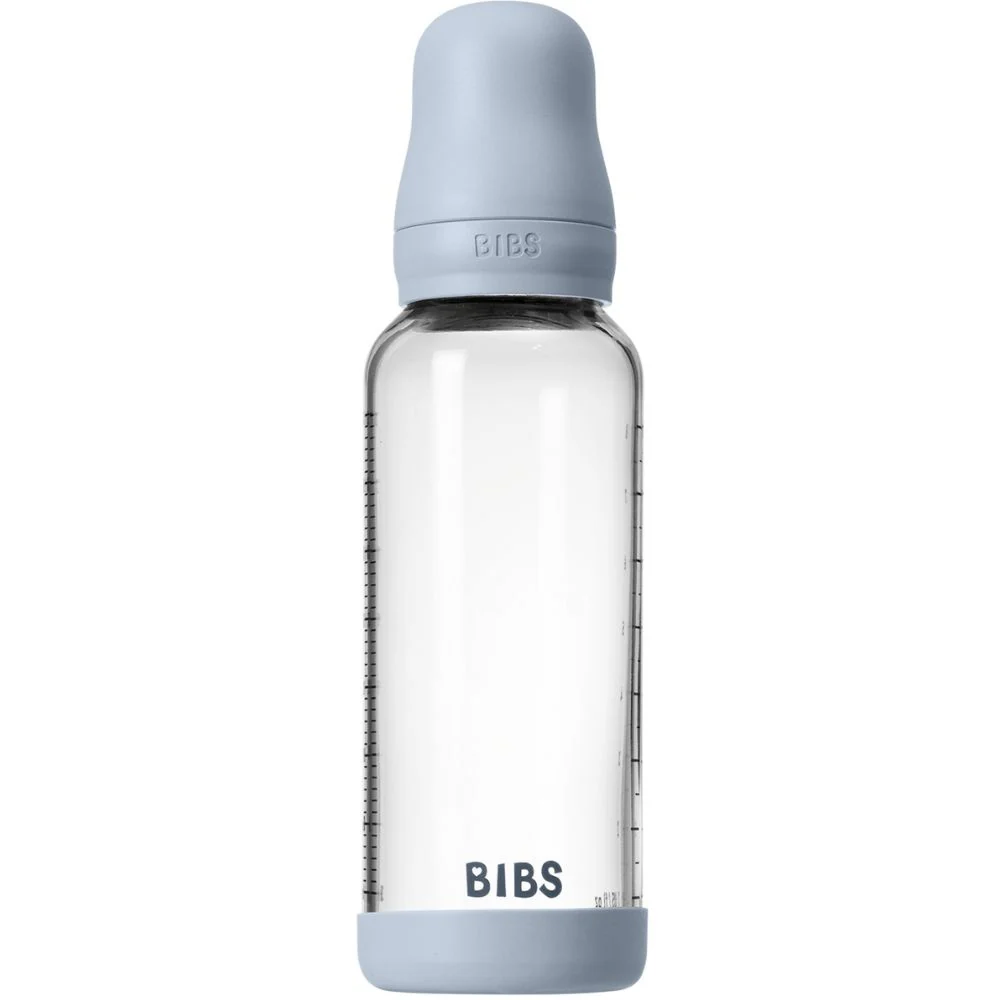 Glass Baby Bottle Latex Medium Flow  - 240ml - Image 5