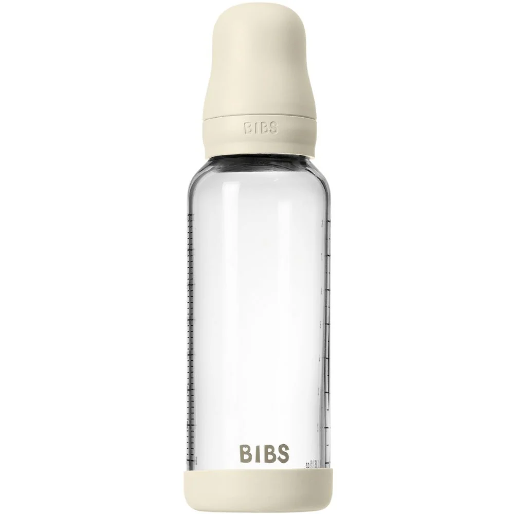 Glass Baby Bottle Latex Medium Flow  - 240ml - Image 6