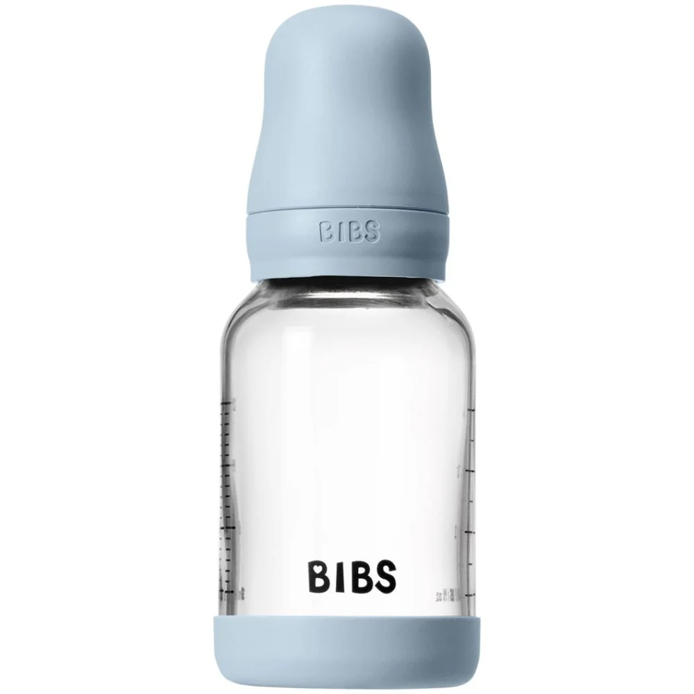 Glass Baby Bottle Siliconen  Slow Flow - 120 ml - Image 3