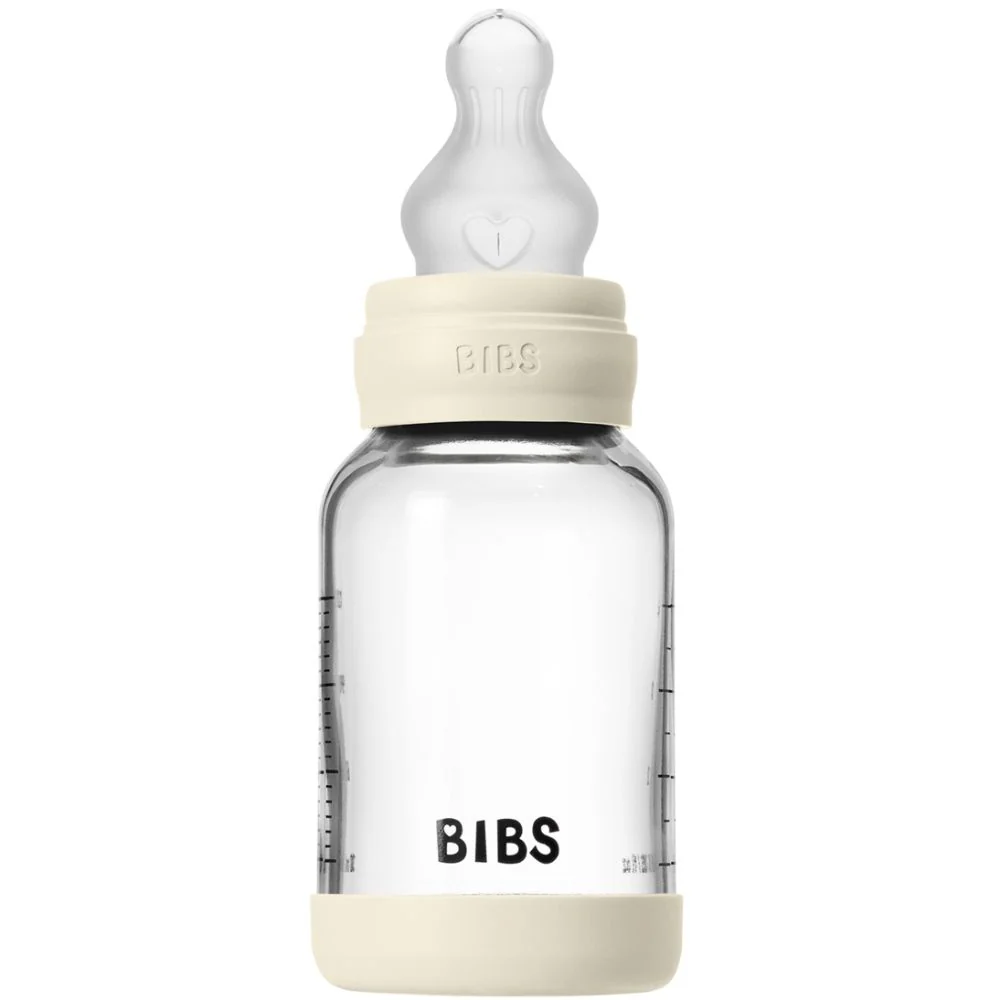 Glass Baby Bottle Siliconen  Slow Flow - 120 ml - Image 6