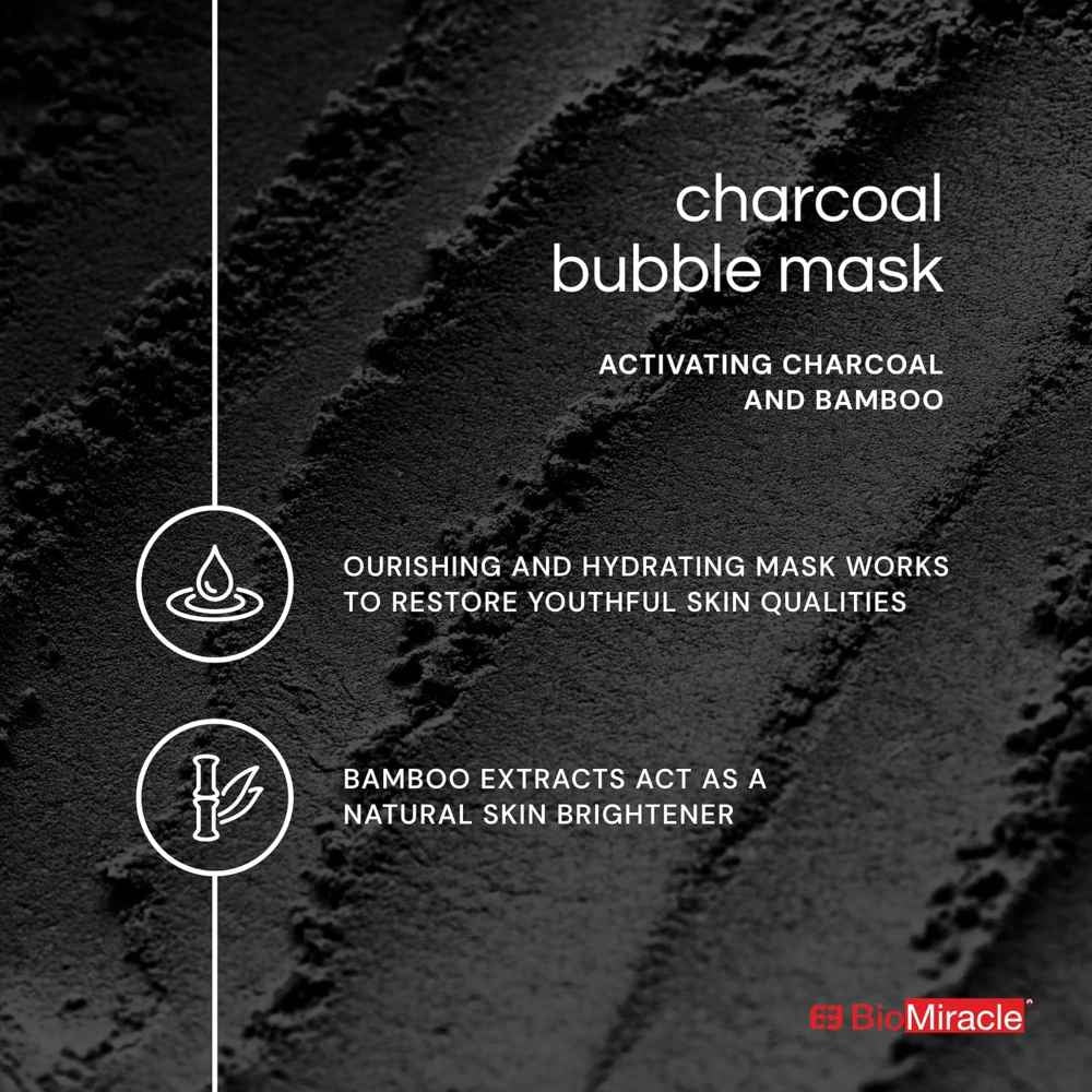 Charcoal Bubble Mask - 3pcs - Image 3