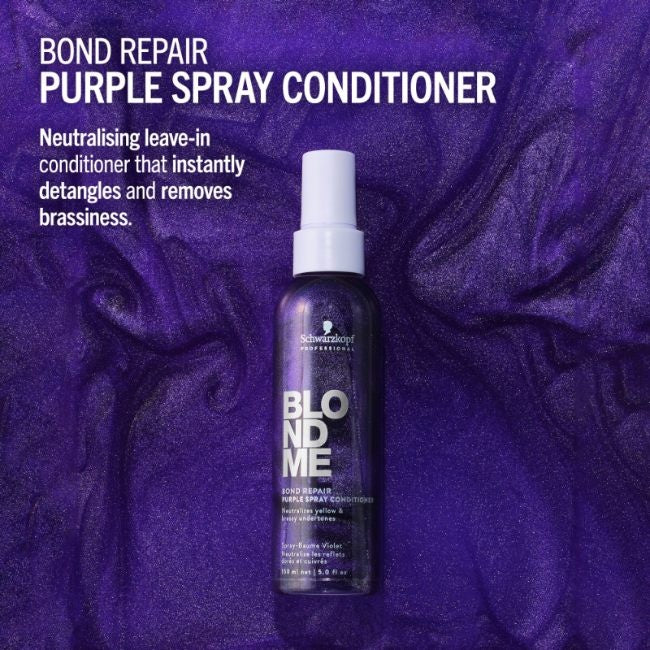 BlondMe Bond Repair Purple Spray Conditioner - 150ml - Image 3