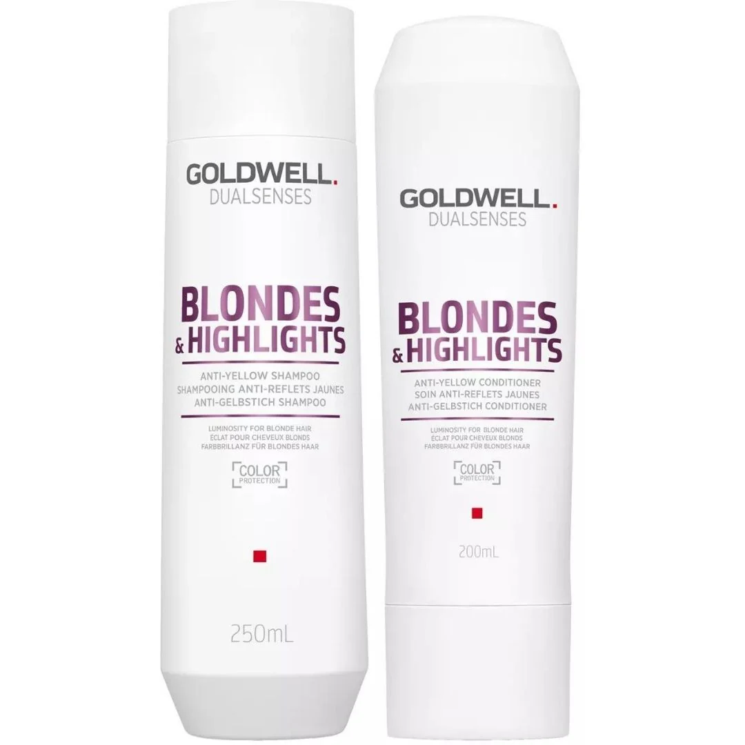 Dualsenses Blondes & Highlights Anti-Yellow Set - 250ml+200ml