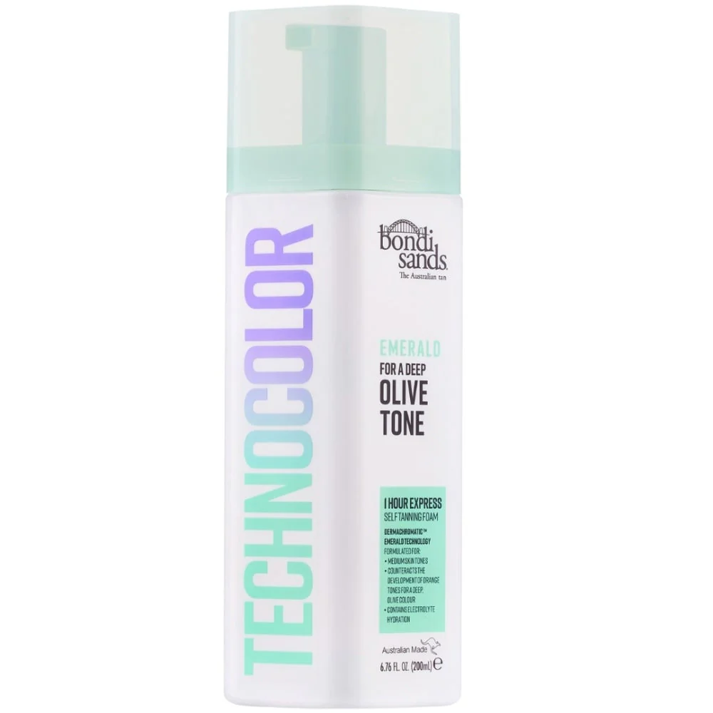 Technocolor 1 Hour Express Self Tanning Foam Emerald - 200ml