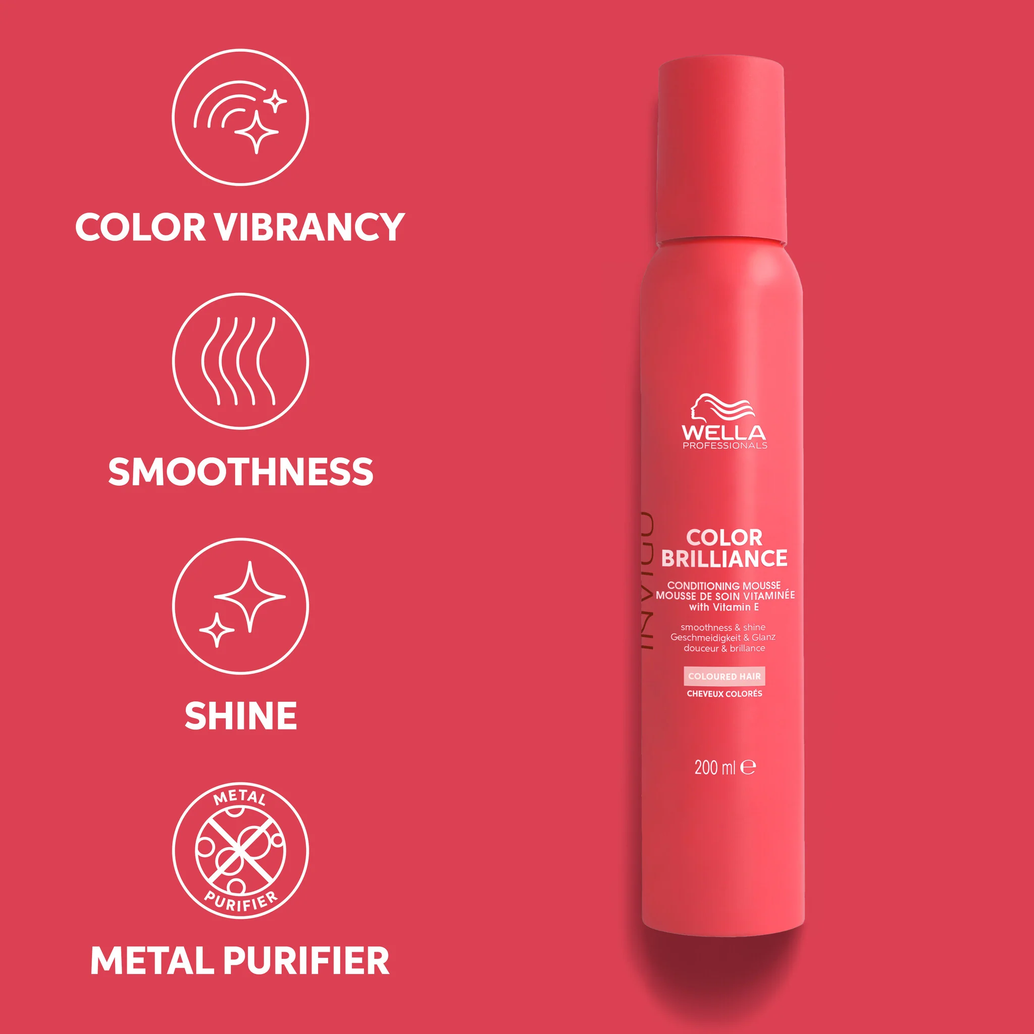 Invigo Color Brilliance Vitamin Mousse - 200ml - Image 3