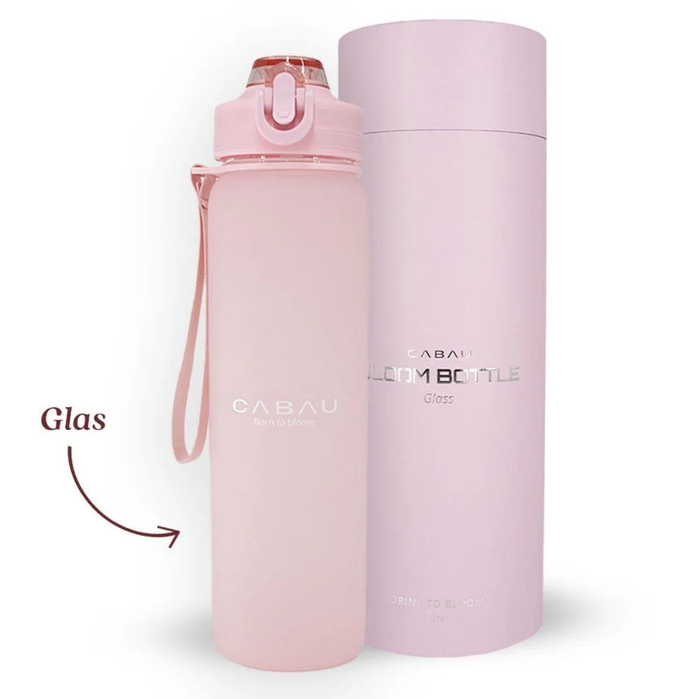 Bloom Glass Bottle - 1 Liter - Image 5