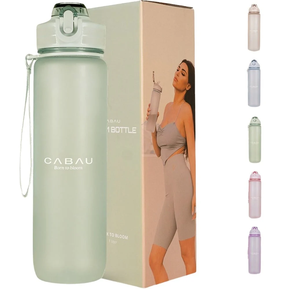 Bloom Water Bottle Pistachio - 1 Liter