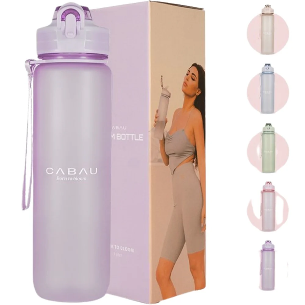 Bloom Water Bottle Pistachio - 1 Liter - Image 10