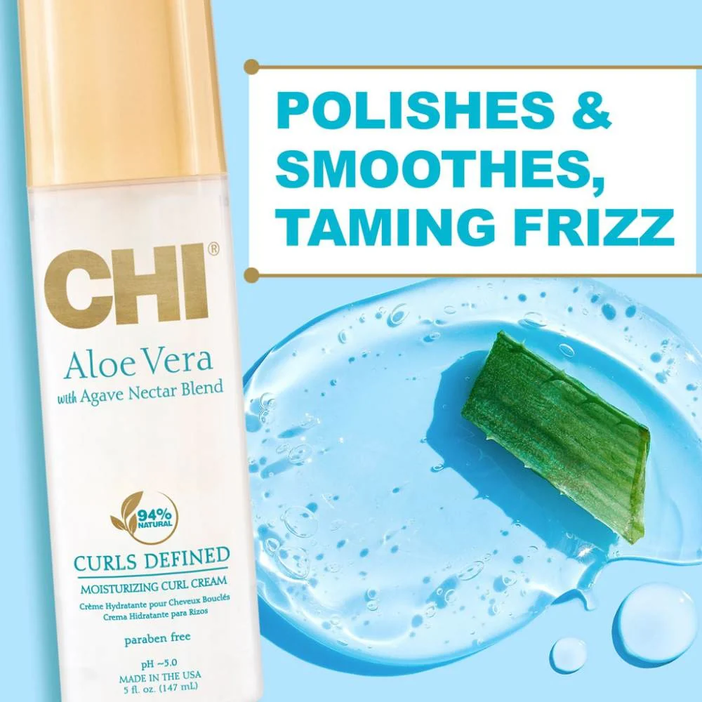 Aloe Vera Moisturizing Curl Cream - 147ml - Image 3