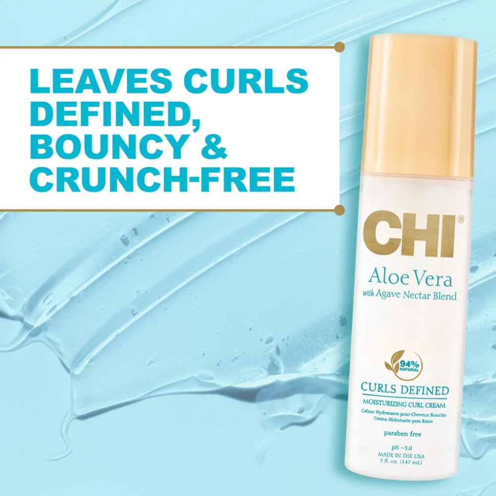 Aloe Vera Moisturizing Curl Cream - 147ml - Image 4