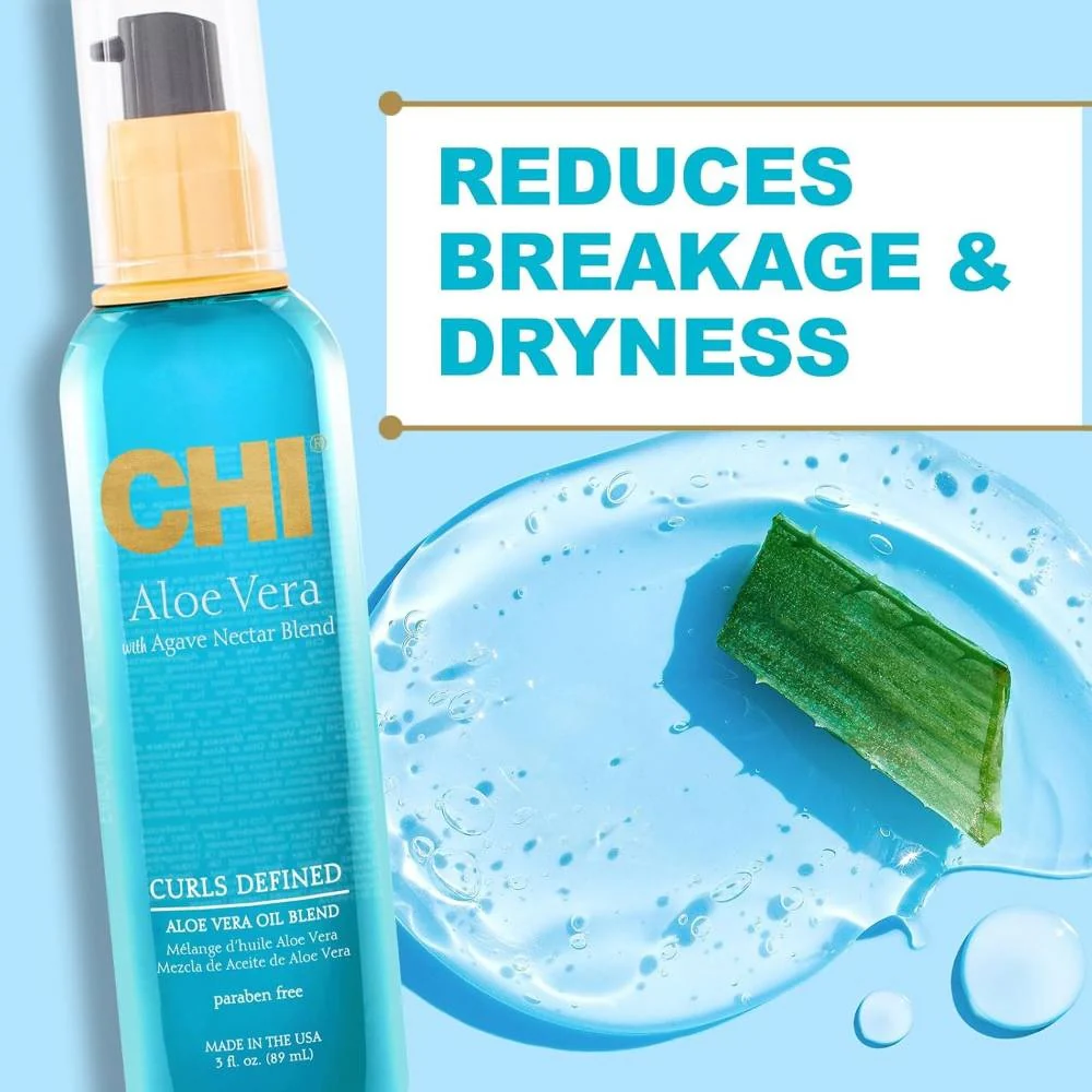 Aloe Vera Curls Defined Oil - 89ml - Image 2