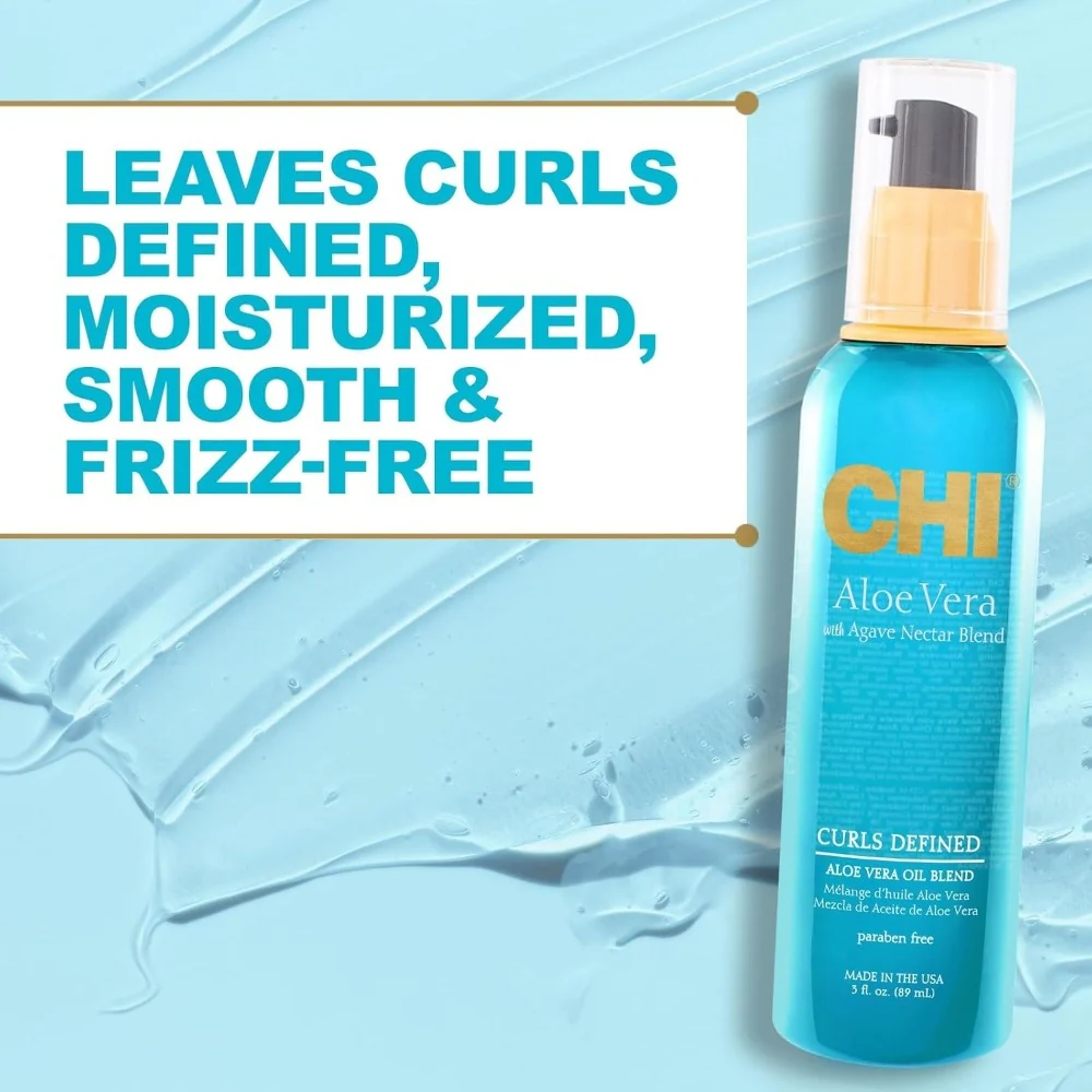 Aloe Vera Curls Defined Oil - 89ml - Image 3
