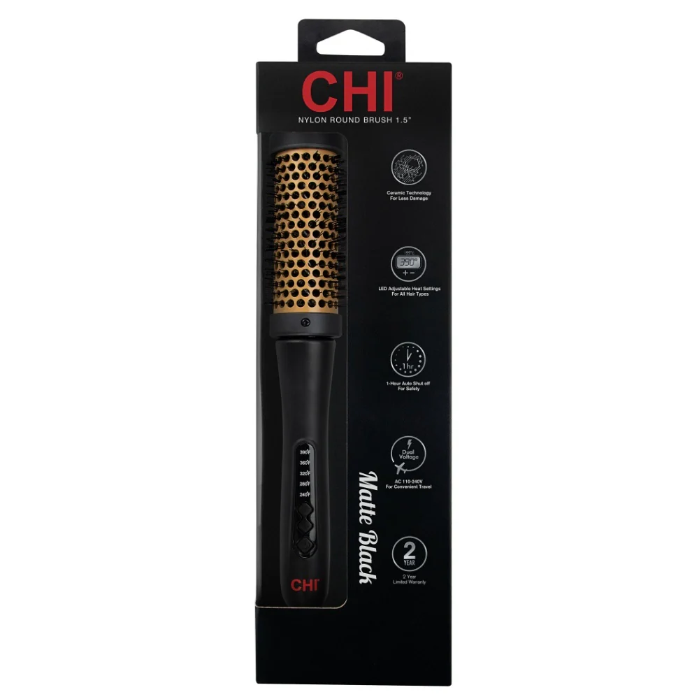 Ceramic Nylon Roundbrush Föhnborstel 1.5" - Image 5