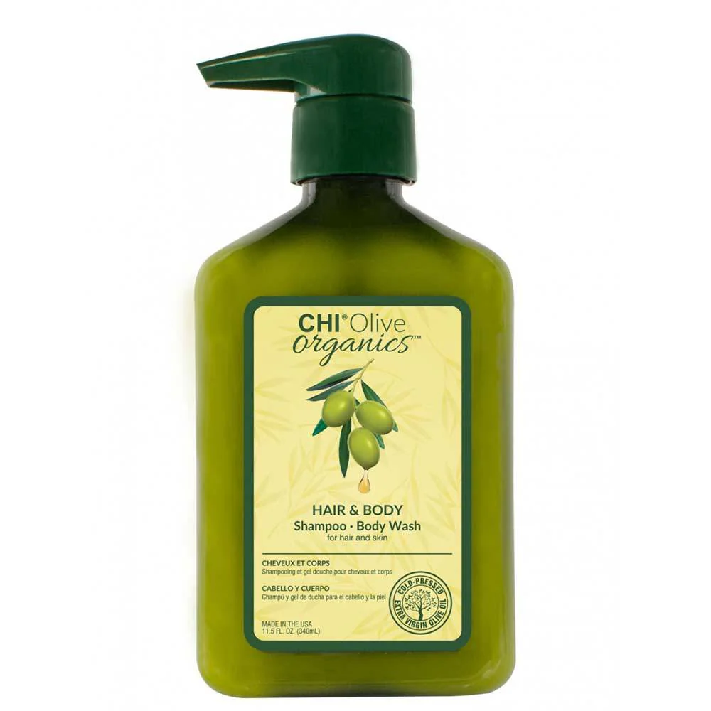 Olive Organics Hair & Body Shampoo - 340ml