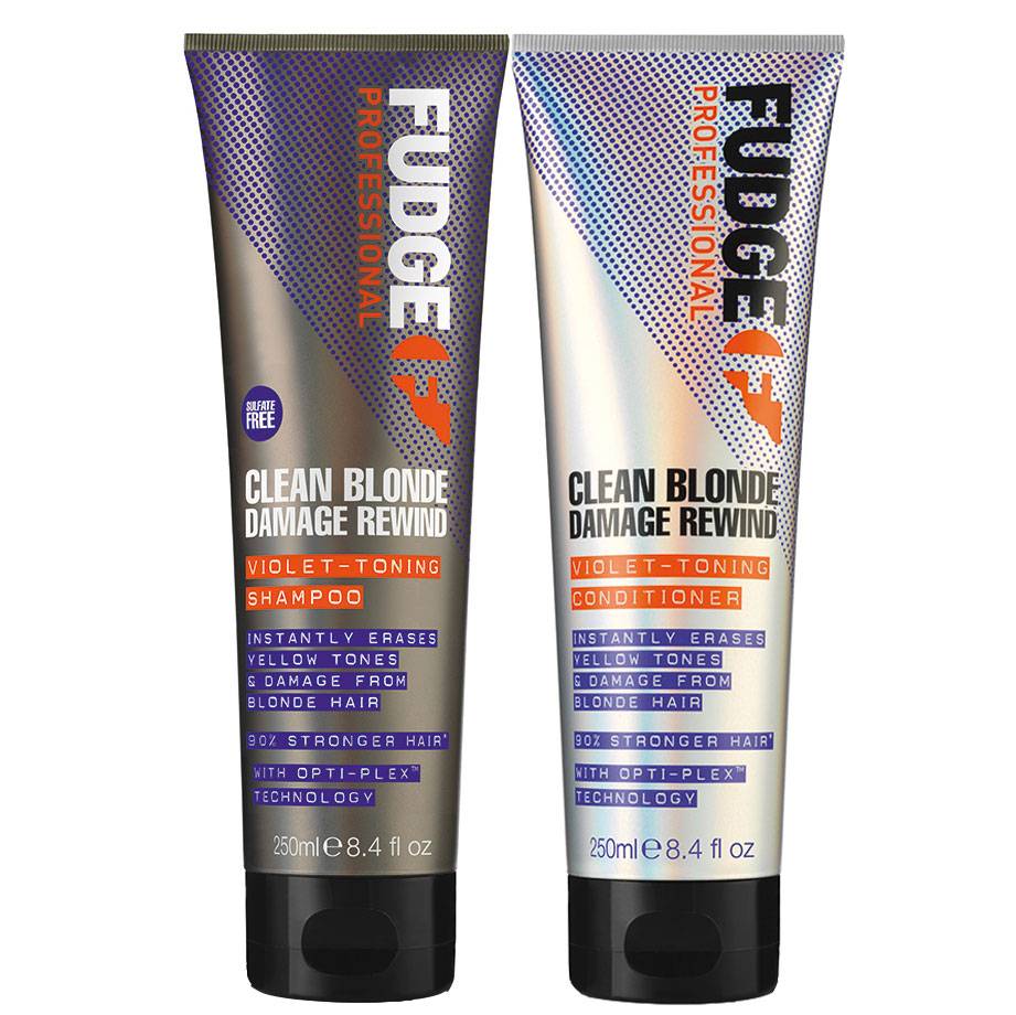 Clean Blonde Damage Rewind Violet Duo Pack - 2X250ml