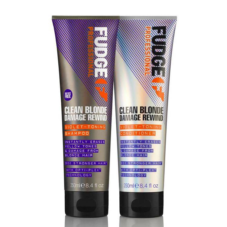 Clean Blonde Damage Rewind Violet Duo Pack - 2X250ml - Image 2