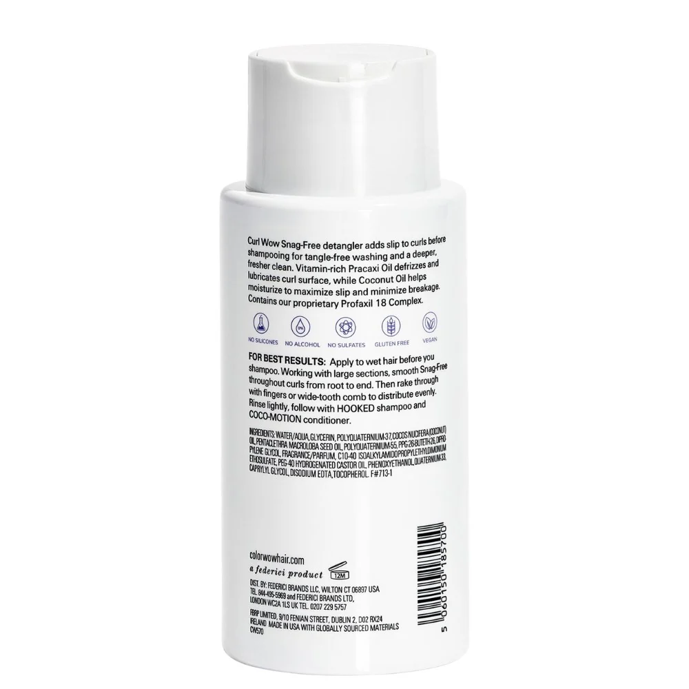 Curl WoW Snag-Free Pre-Shampoo Detangler - 295ml - Image 2