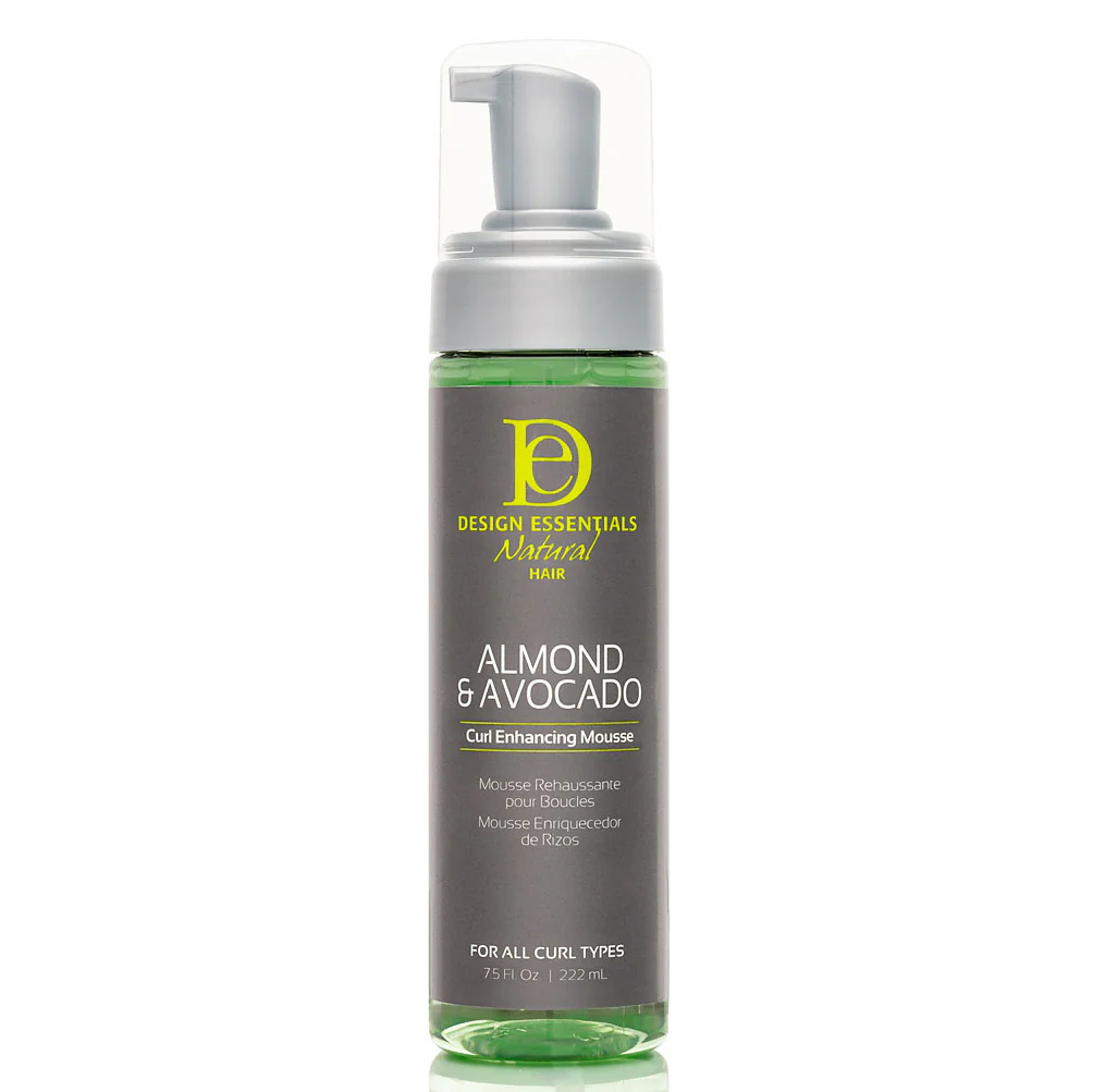 Natural Almond & Avocado Curl Enhancing Mousse - 296ml - Image 3