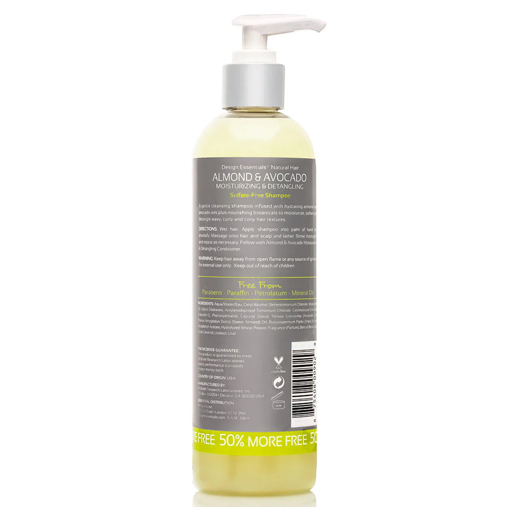Moisturizing & Detangling Sulfate-Free Shampoo - 365ml - Image 2