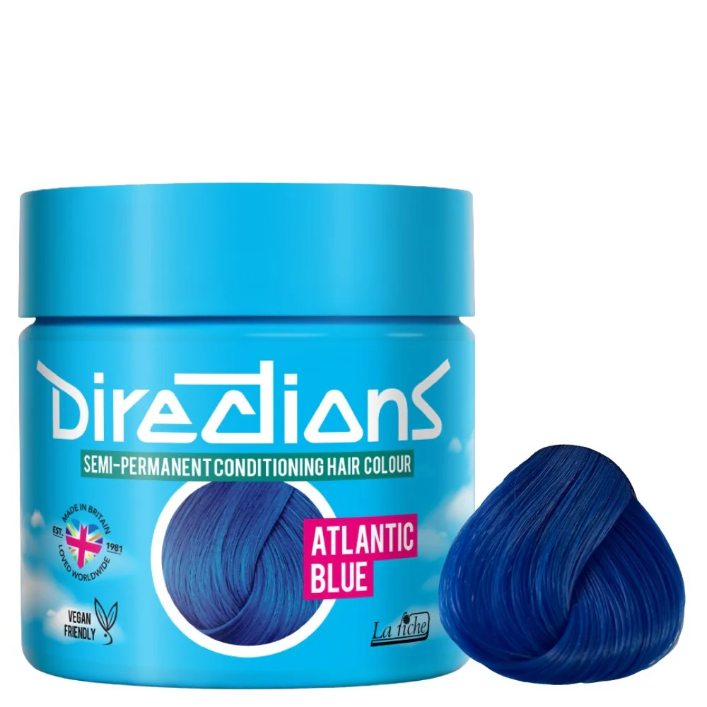 Directions Semi-Permanent Atlantic Blue Color - 88ml