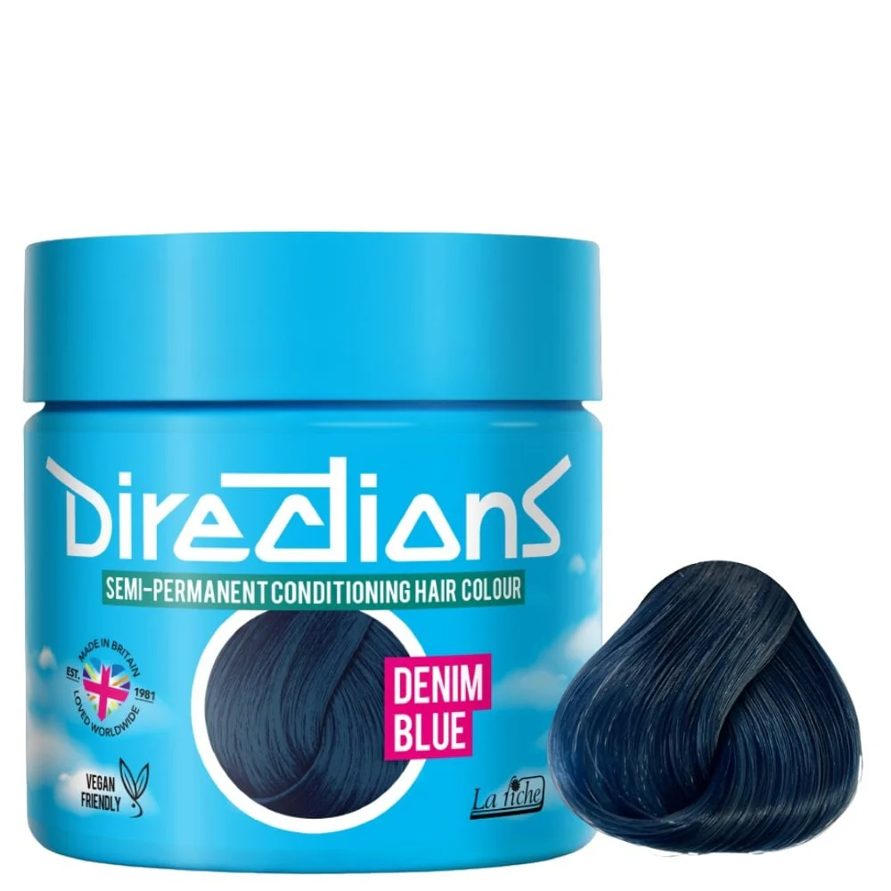Directions Semi-Permanent Denim Blue Color - 88ml