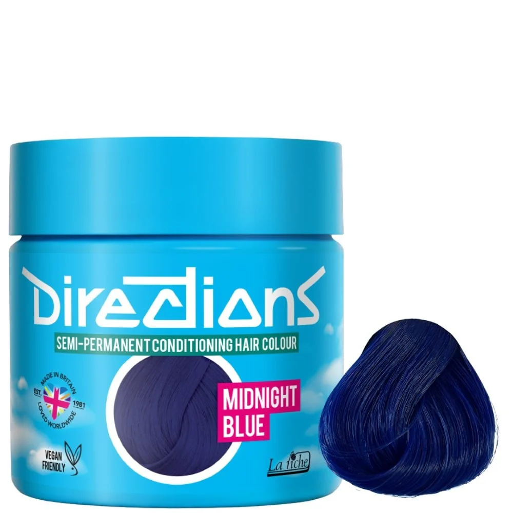 Directions Semi-Permanent Midnight Blue Color - 88ml