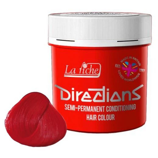 Directions Semi-Permanent Neon Red Color - 88ml - Image 2