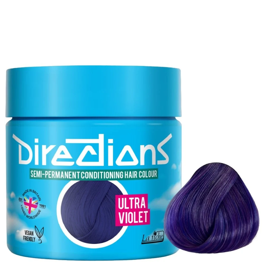Directions Semi-Permanent Ultra Violet Color - 88ml