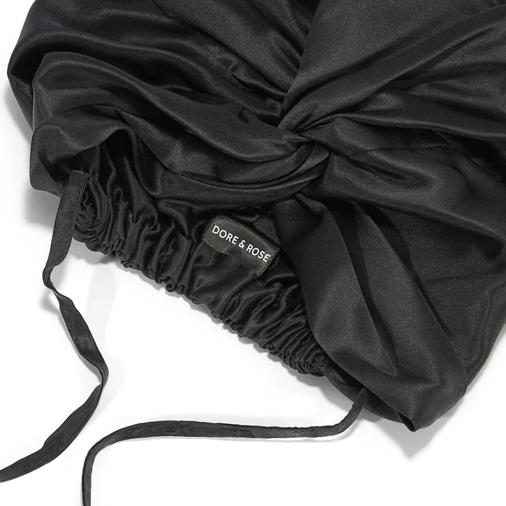Premium Silk Bonnet Black - Image 3