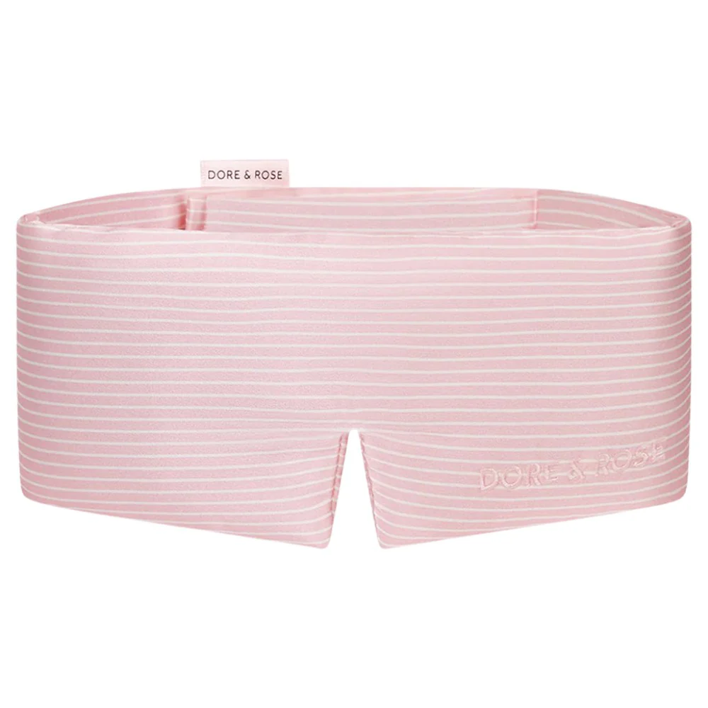 Deep Sleep Mask Stripe Pink