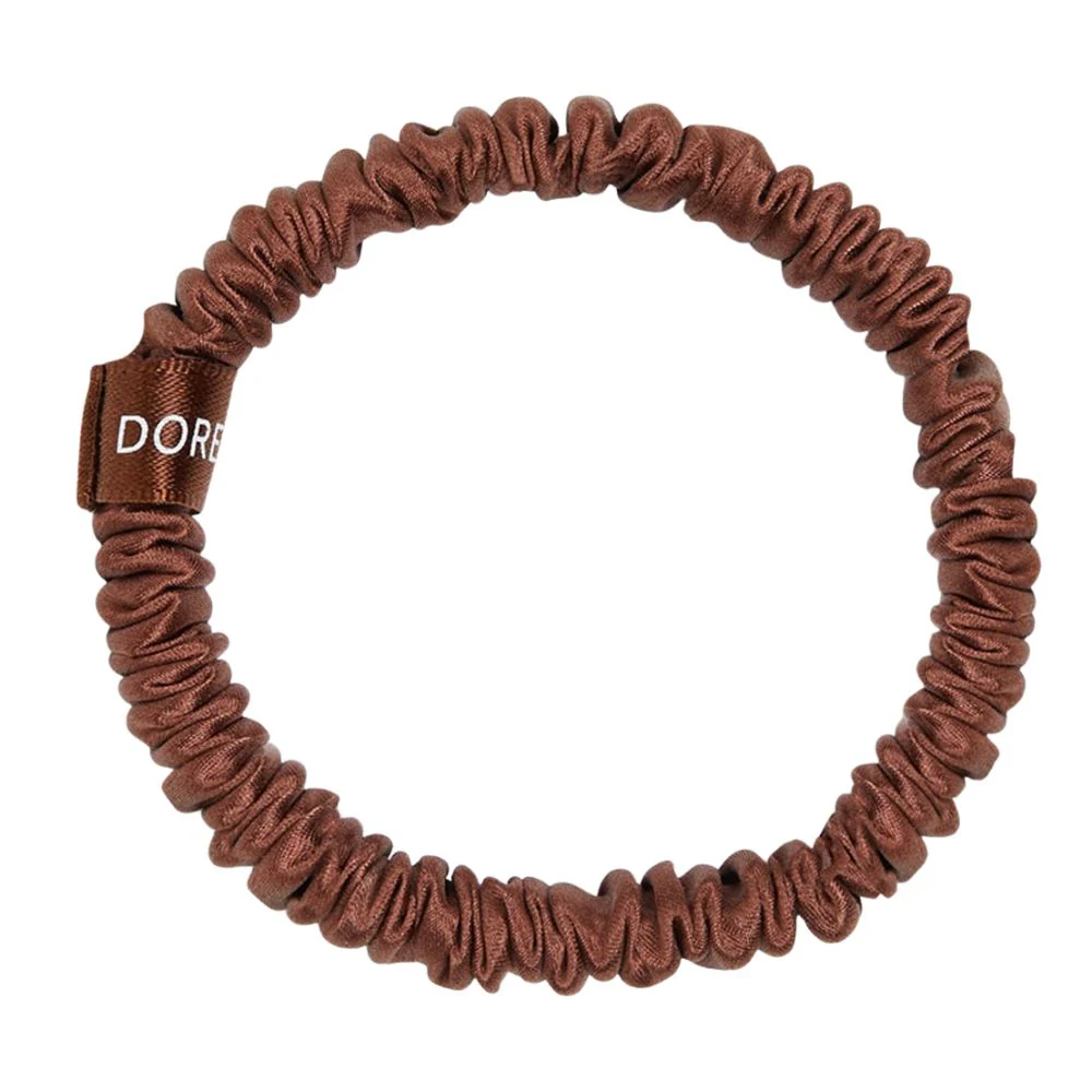 Scrunchie Set Dark Brown - 4x1cm - Image 2