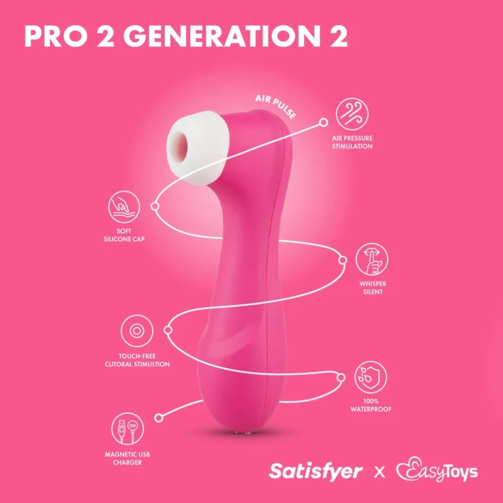 EasyToys x Satisfyer Pro 2 - Roze - Image 3