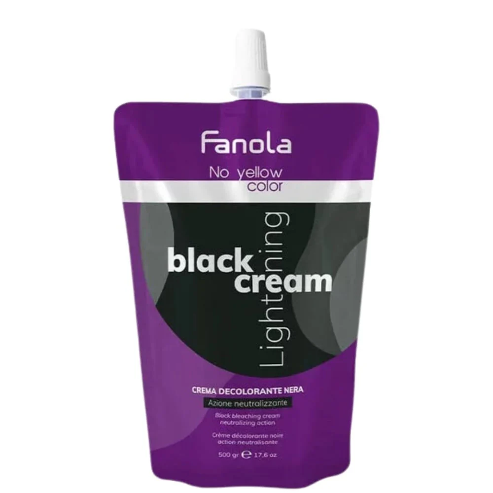No Yellow Black Cream Lightener - 500g