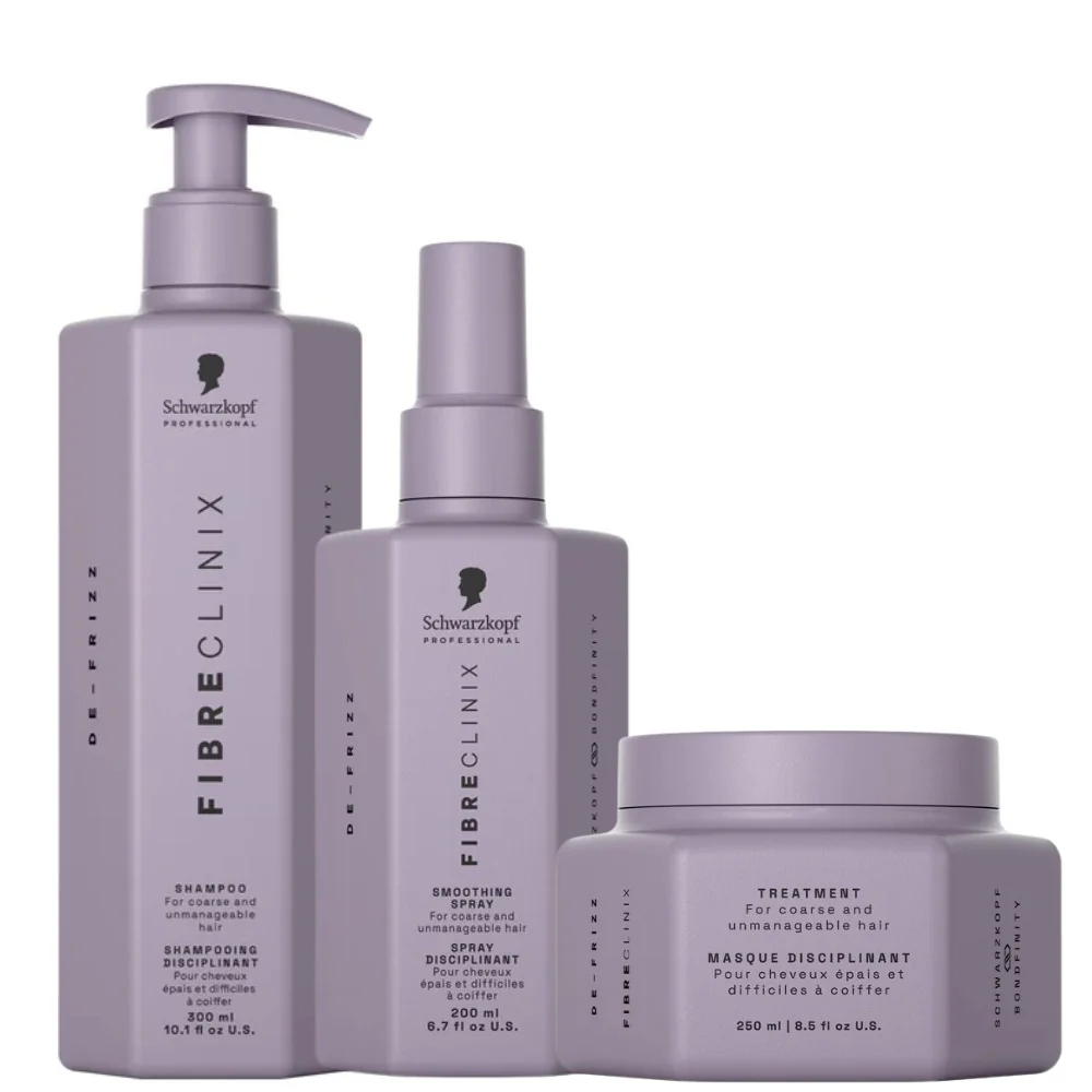 De-Frizz Complete Care Set - 300+250+200ml