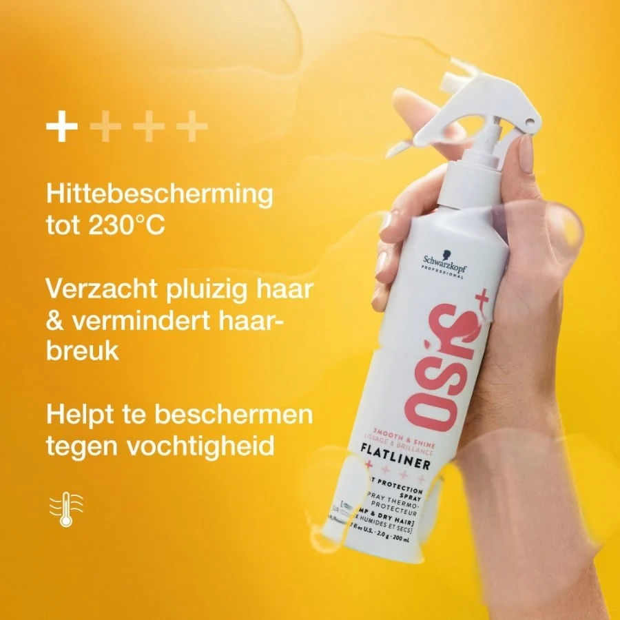 OSiS+ Smooth & Shine Flatliner Heat Protection Spray - 200ml - Image 3