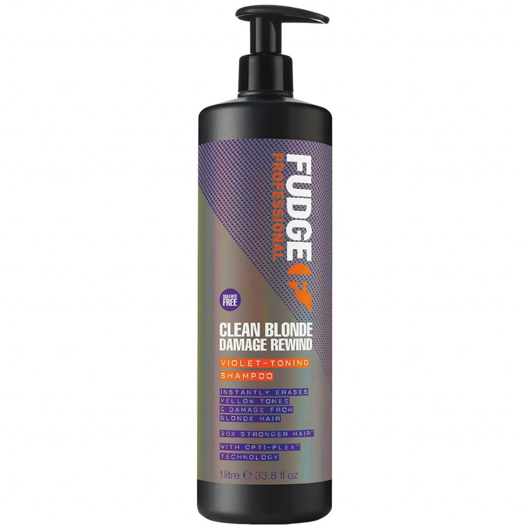 Clean Blonde Damage Rewind Violet Shampoo - Image 2