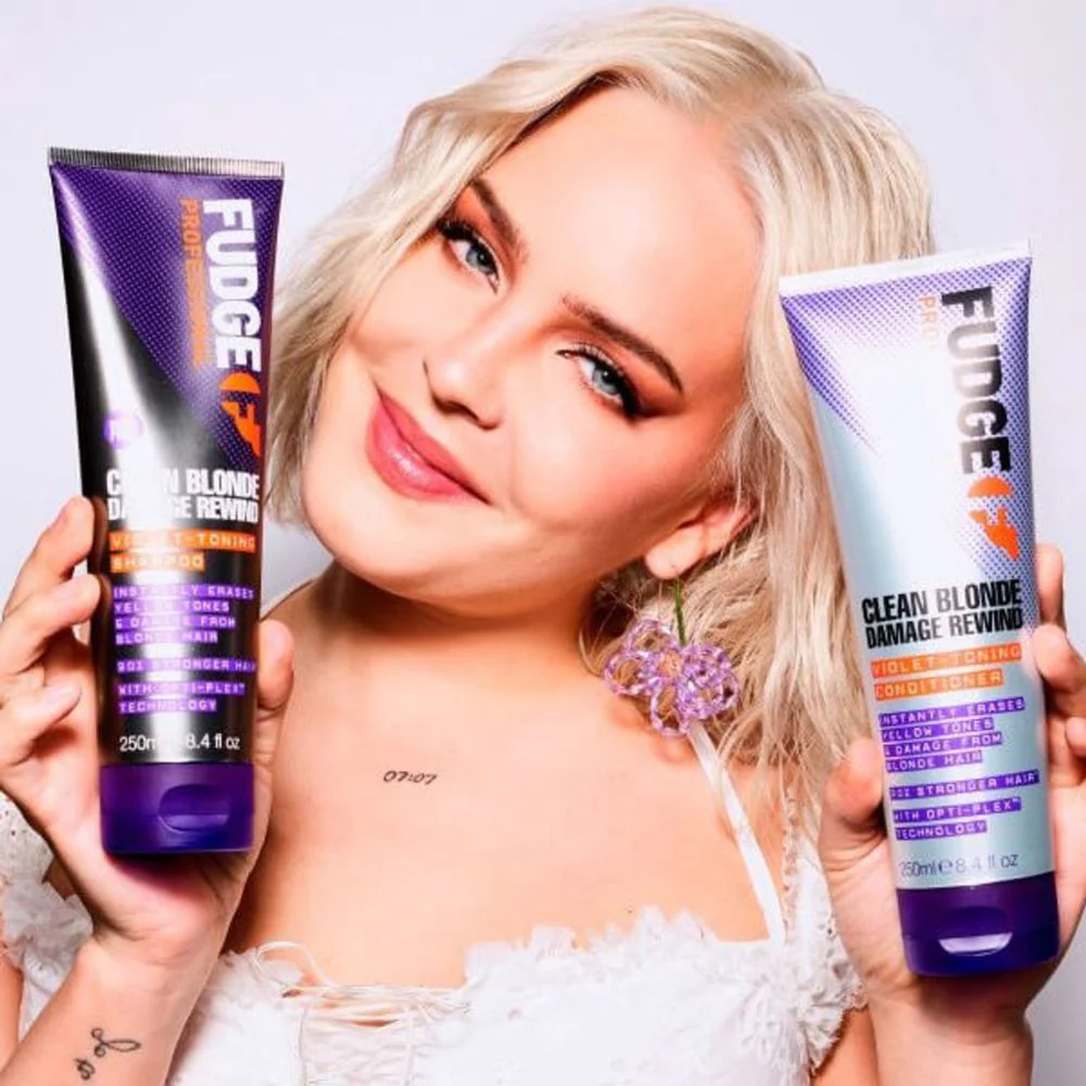 Clean Blonde Violet Duo Pack - 2x250ml - Image 2