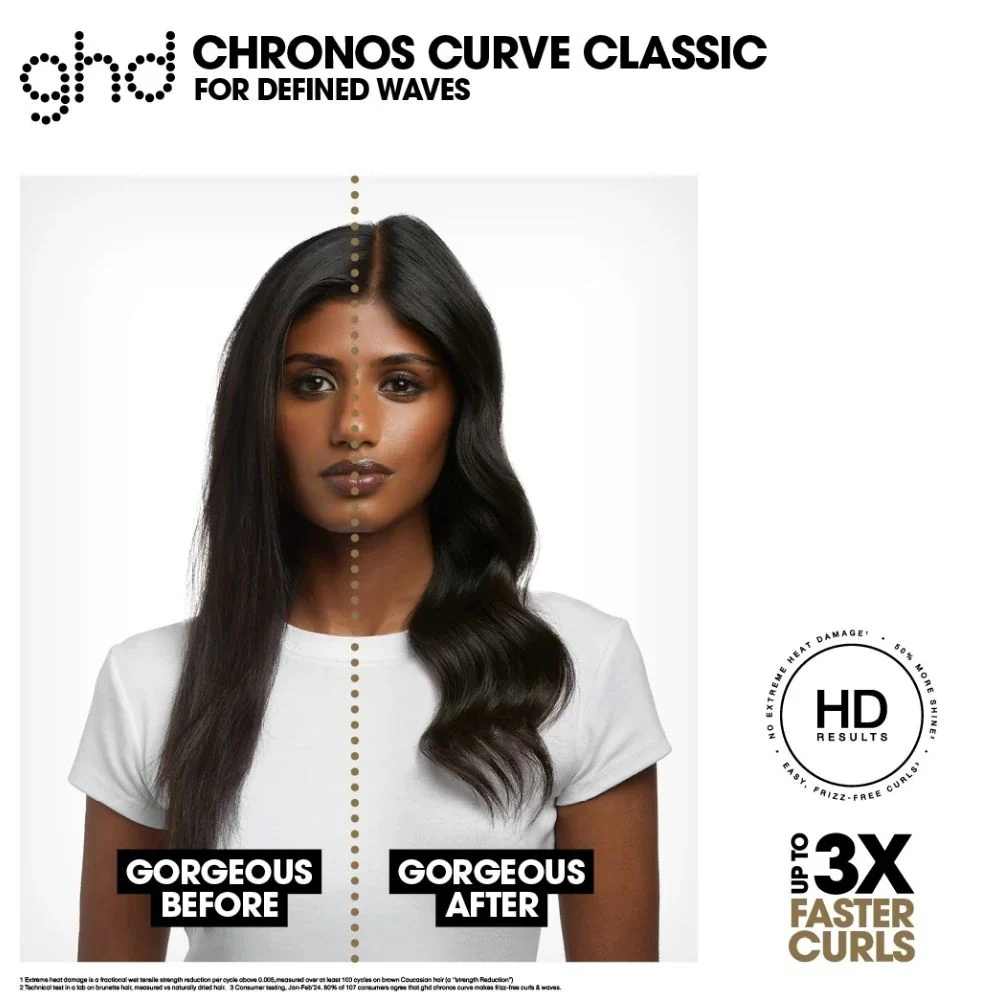 Chronos Curve Classic Tong Curling Iron - 26mm - Image 6