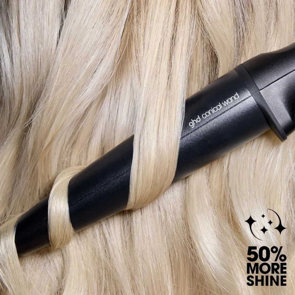 Chronos Curve Conical Wand Curling Iron - 28-23mm - Image 3
