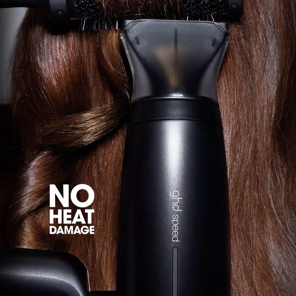 Professional Dual Air-Flow Hair Dryer - Matte Black - Image 5